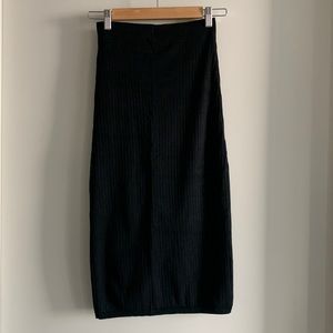 Free People Knit Midi Skirt
